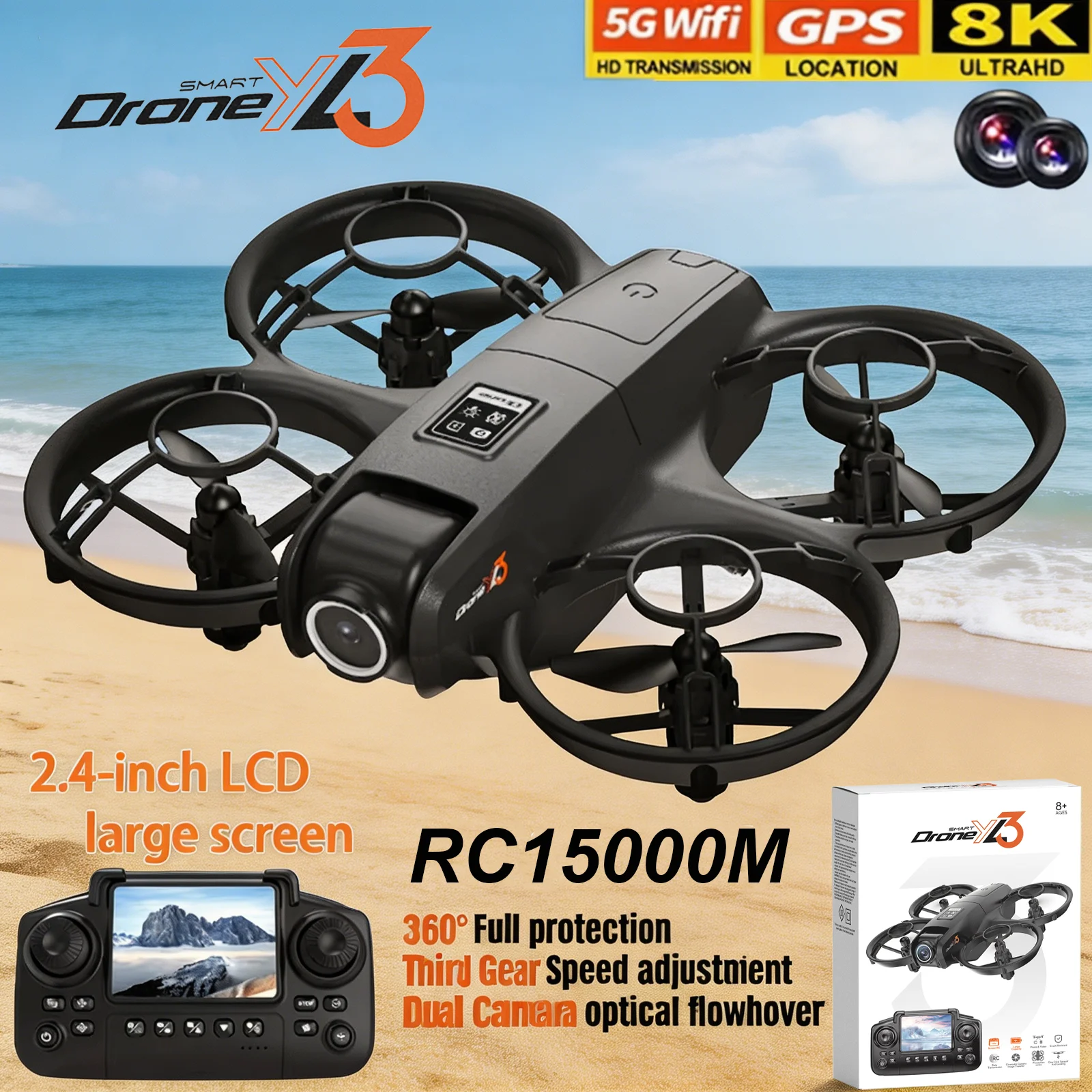 Drone Rc Yl3 - طائرة بدون طيار YL3 RC جديدة