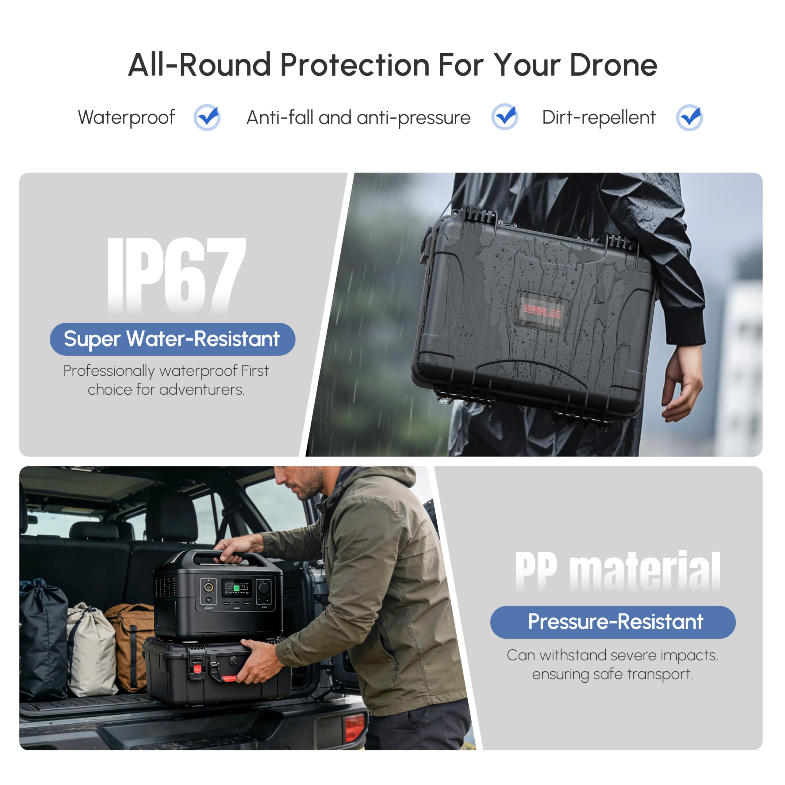حقيبة صلبة مقاومة للماء لـ DJI - مراجعة Drone Rc N3 وسعره