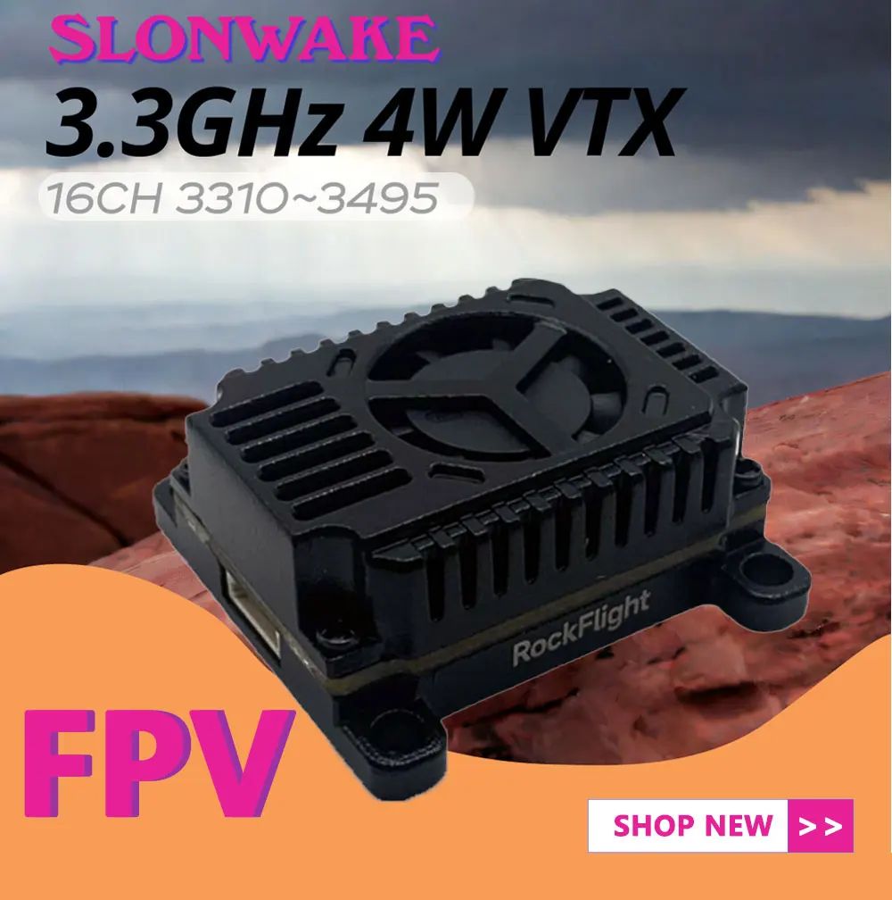 جهاز إرسال فيديو SLONWAKE FPV  - مراجعة Drone Rc Controller وسعره