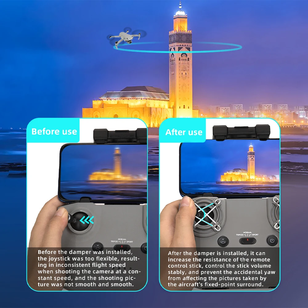 وحدة تحكم في سرعة الروك لـ DJI - مراجعة Drone Rc N1 وسعره
