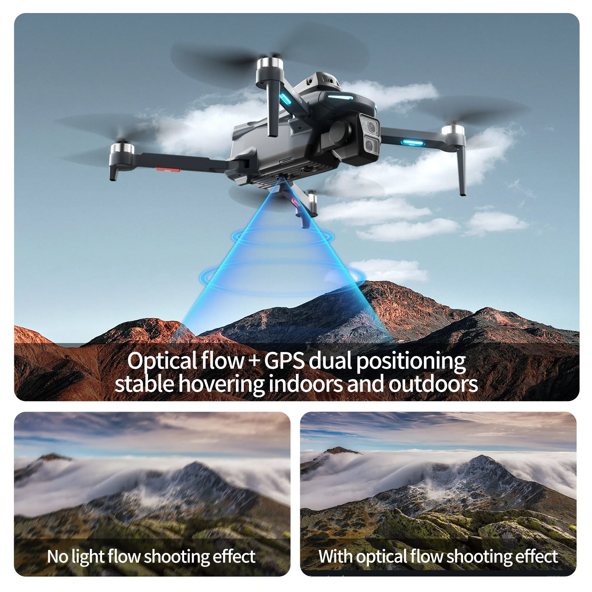 طائرة بدون طيار XT606 الأصلية  - مراجعة Drone Rc Plegable وسعره