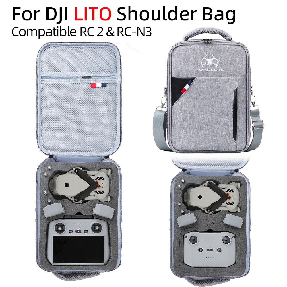 حقيبة كتف لـ DJI LITO متوافقة  - مراجعة Drone Rc N3 وسعره