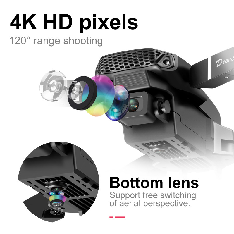 E88pro الطائرة بدون طيار المهن - مراجعة Drone Rc Plegable وسعره
