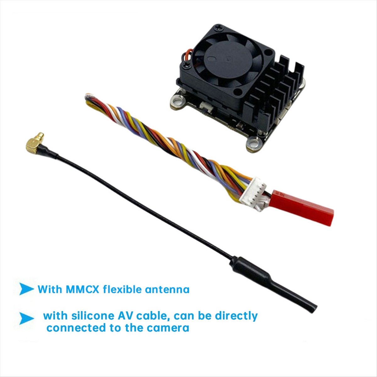 5.8G 2W VTX 2000mW FPV وحدة إر - مراجعة Drone Rc Drone وسعره