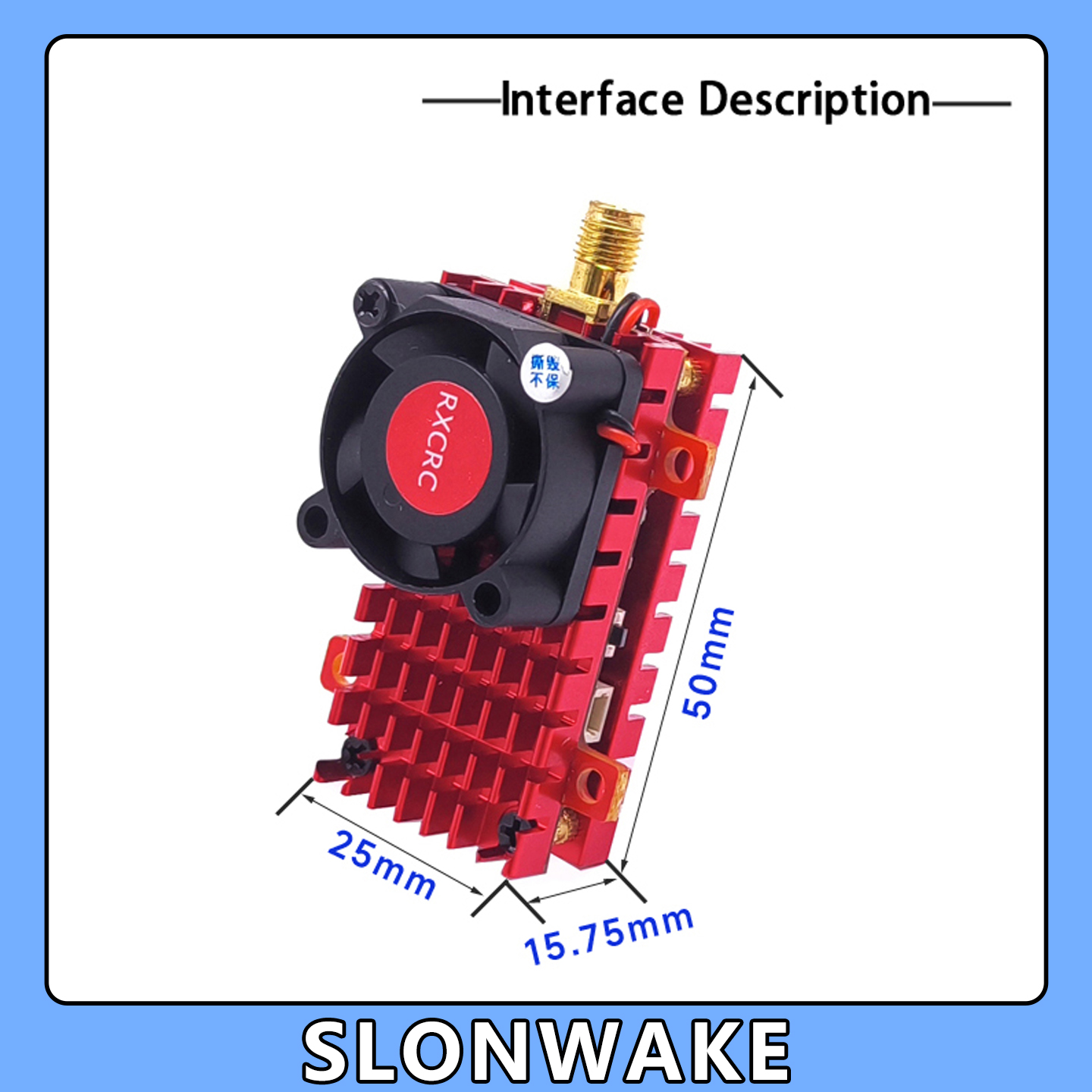 كاميرا SLONWAKE 5.8G 2W VTX FP - مراجعة Drone Rc Plegable وسعره