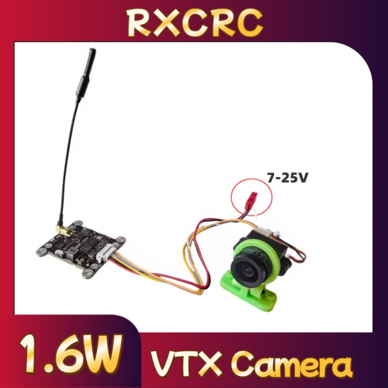 RXCRC 5.8G وحدة 48CH 1.6W VTX  - مراجعة Drone Rc Controller وسعره