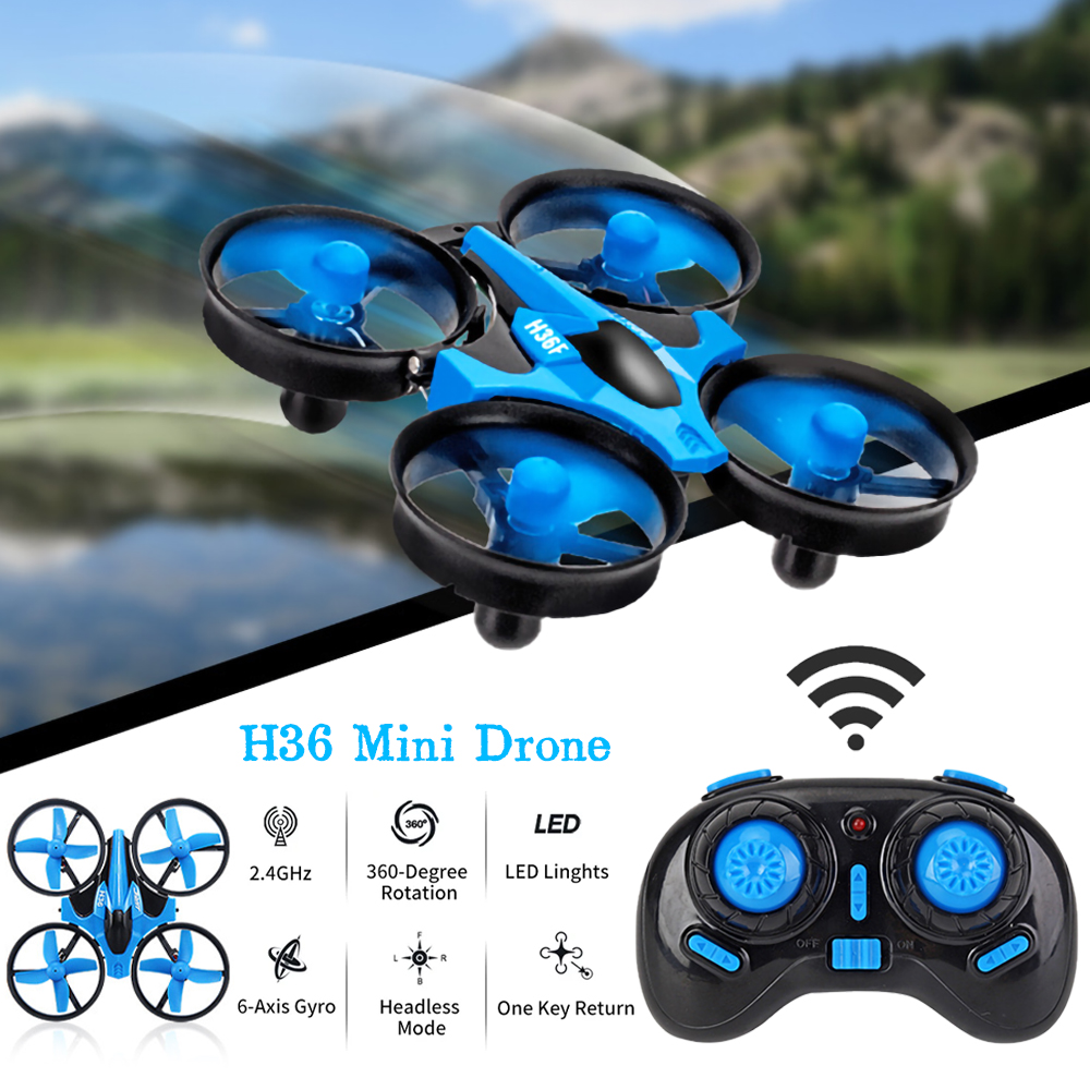 JJRC H36 Mini Rc Drone 4ch 6-A - مراجعة Drone Rc Plegable وسعره