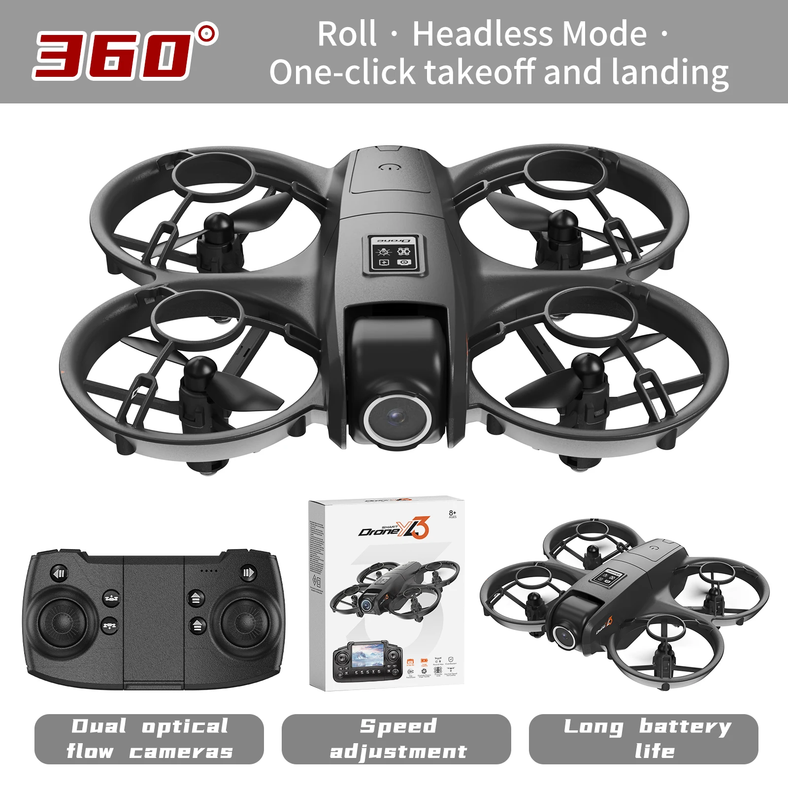 طائرة بدون طيار YL3 RC جديدة ب - مراجعة Drone Rc Yl3 وسعره