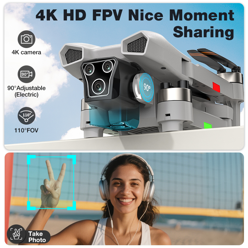 طائرة بدون طيار L017 Pro جديدة - مراجعة Drone Rc Plegable وسعره